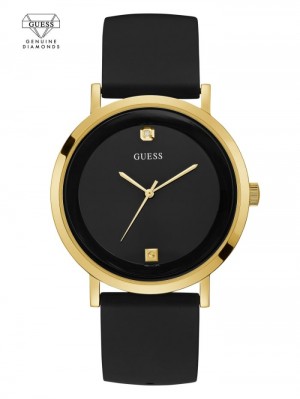 Guess And Gold-Tone Analog Kadın Saat Siyah | 81492TOVE