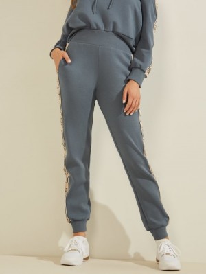 Guess Eco Britney Joggers Kadın Pantolon Mavi | 82796DHGW