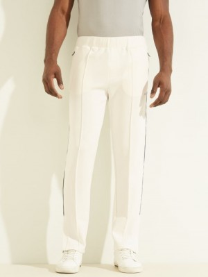 Guess Eco Jefferson Tracks Erkek Pantolon Beyaz | 52734JVDH