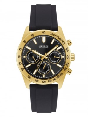 Guess and Gold-Tone Çok Işlevli Erkek Saat Renkli | 57961JCXY