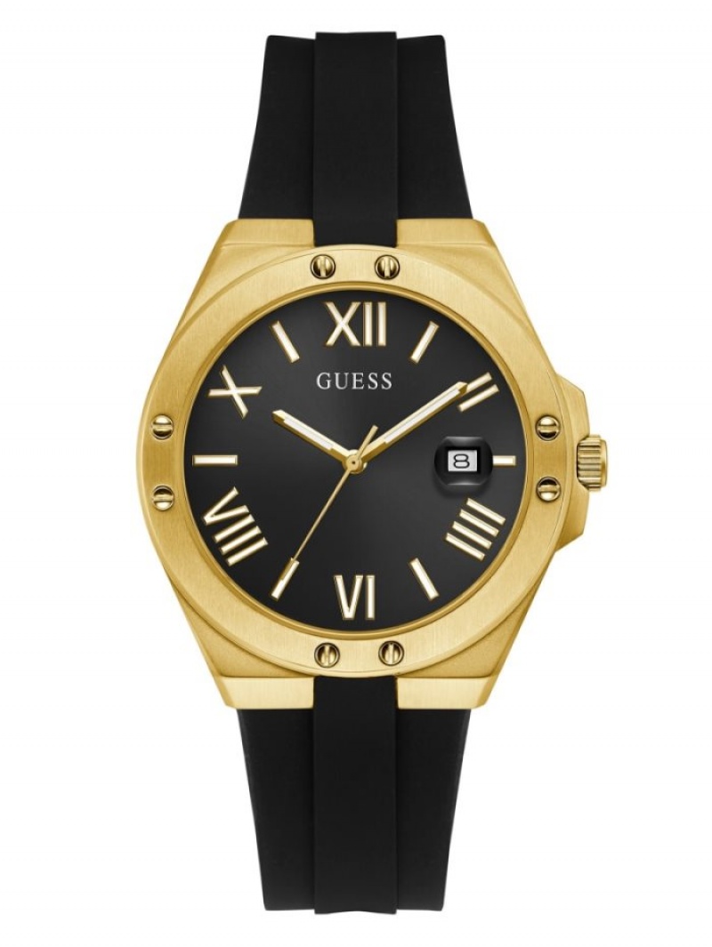 Guess And Gold-Tone Analog Erkek Saat Renkli | 56983GCBZ