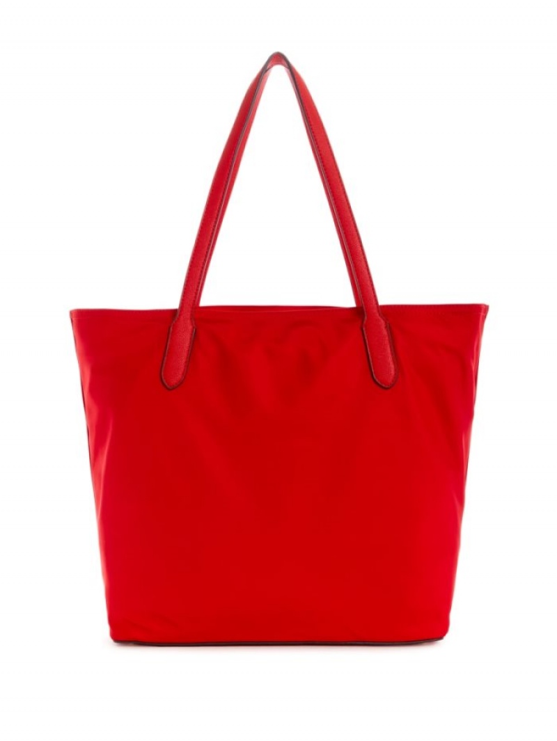 Guess Eco Gemma Kadın Tote Çanta Kırmızı | 69872NEMX