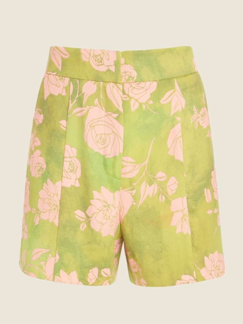 Guess Eco Rose Romance Kadın Pantolon Renkli | 04167LORQ