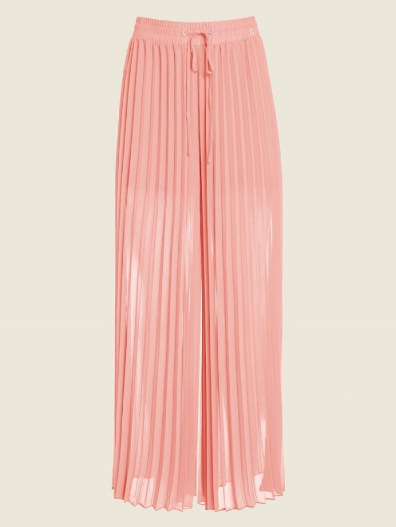 Guess Eco Svevas Kadın Pantolon Pembe | 45906PVDN