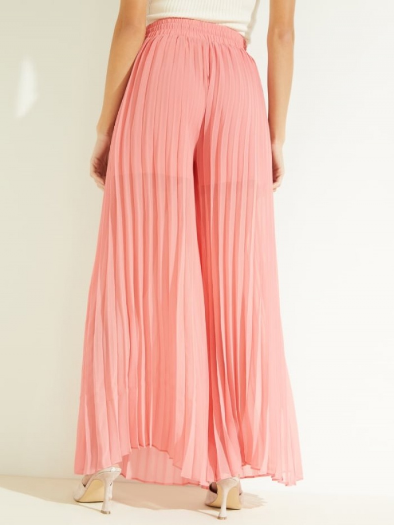 Guess Eco Svevas Kadın Pantolon Pembe | 45906PVDN