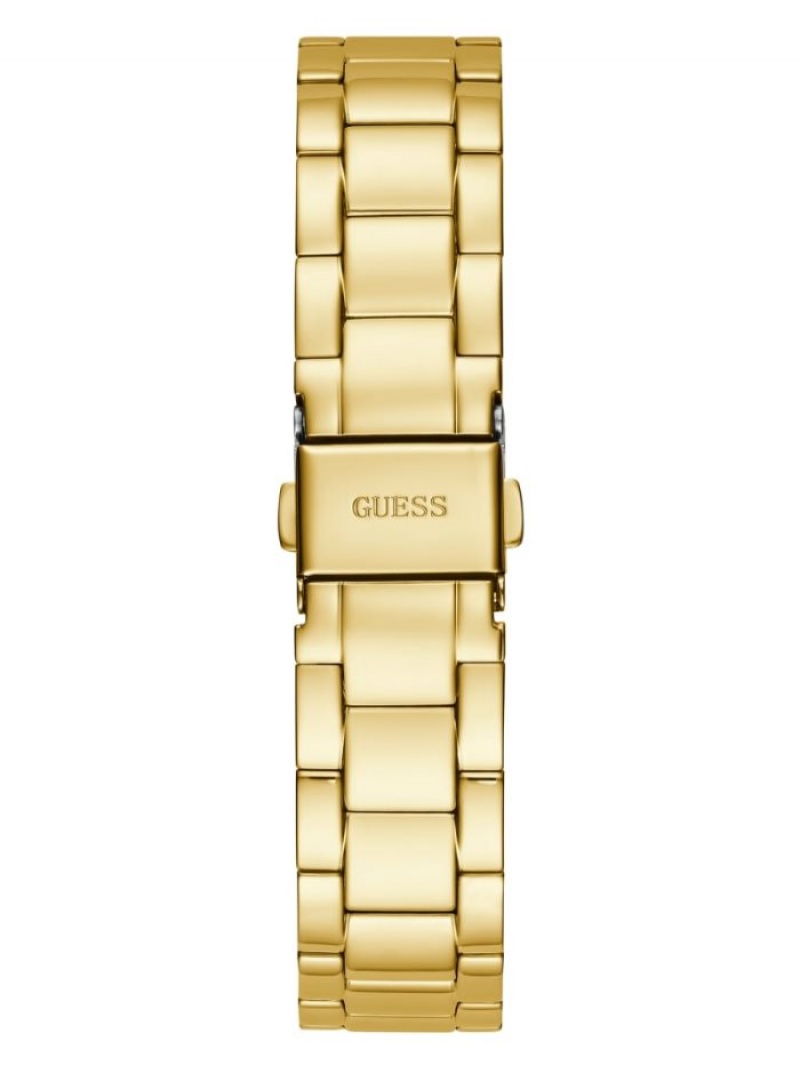 Guess Gold-Tone and Analog Kadın Saat Altın | 31476YAGB