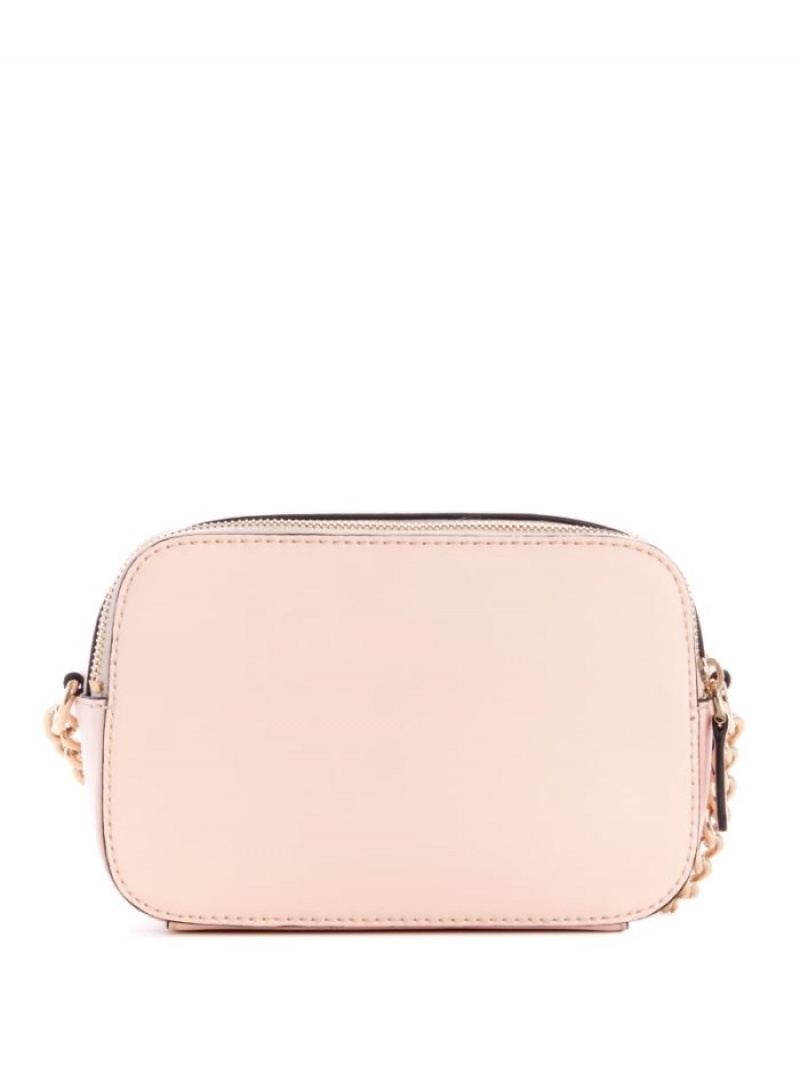 Guess Hassie Camera Kadın Çapraz Askılı Çanta Pembe | 12608FPMS