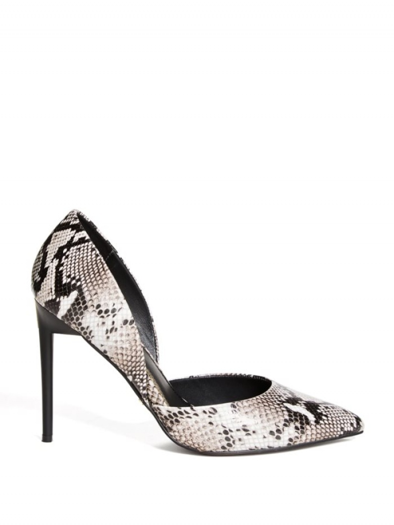 Guess Heartbreaker Python Kadın Stiletto Renkli | 43861CWVB