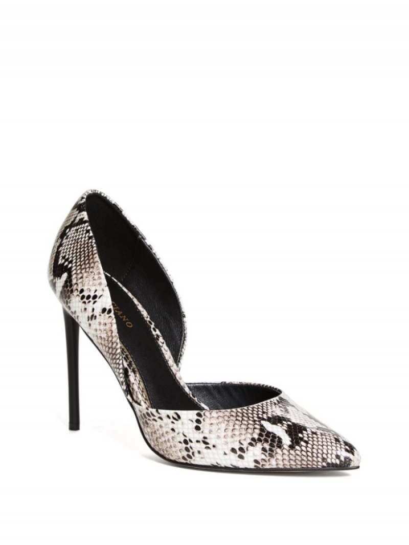 Guess Heartbreaker Python Kadın Stiletto Renkli | 43861CWVB