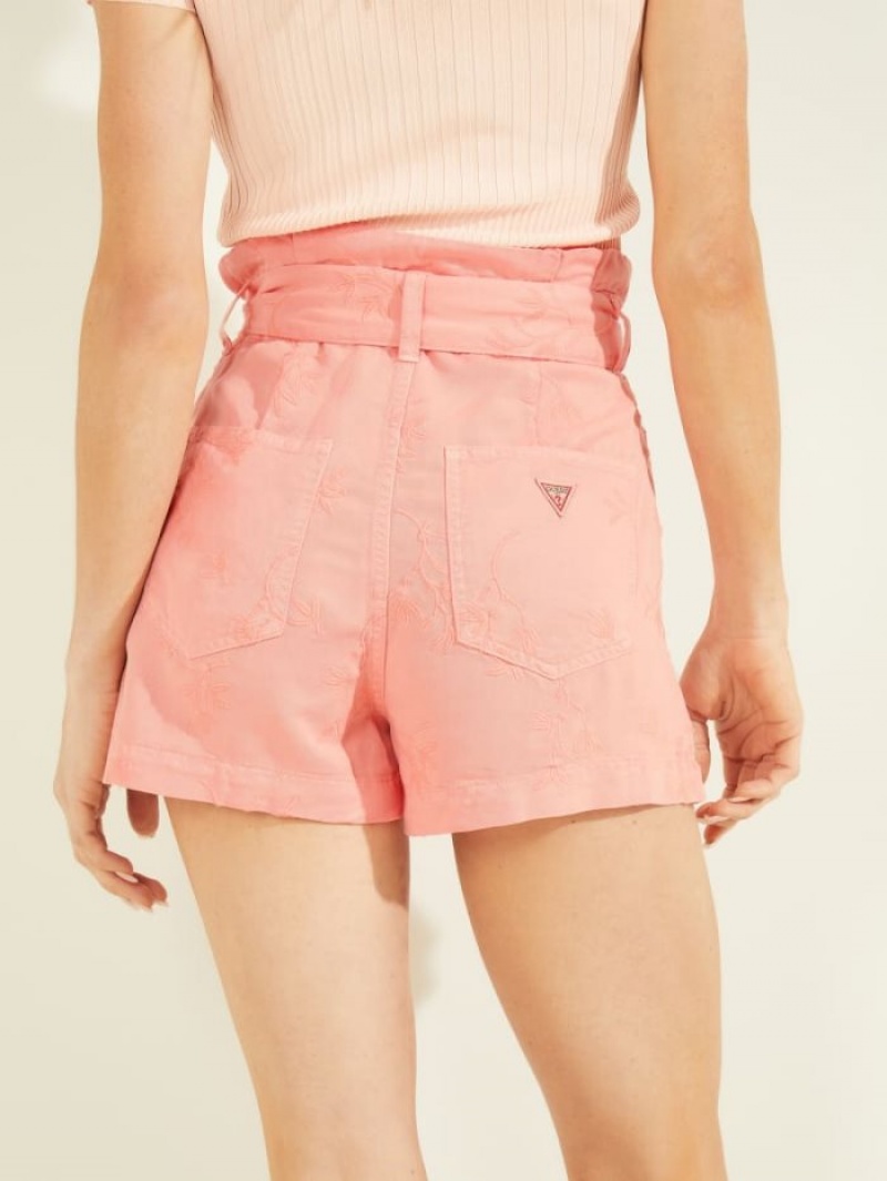 Guess Jannas Kadın Pantolon Pembe | 46538GLYS