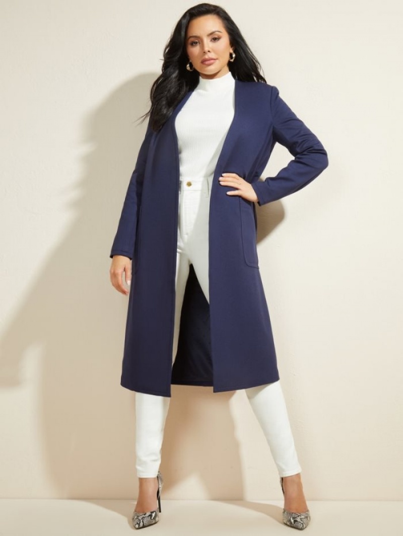 Guess Jones Cover-Up Kadın Ceket Lacivert | 83749VFLN