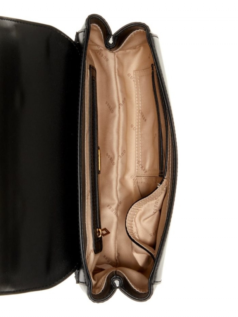 Guess Katey Convertible Kadın Çapraz Askılı Çanta Siyah | 61852GJHN