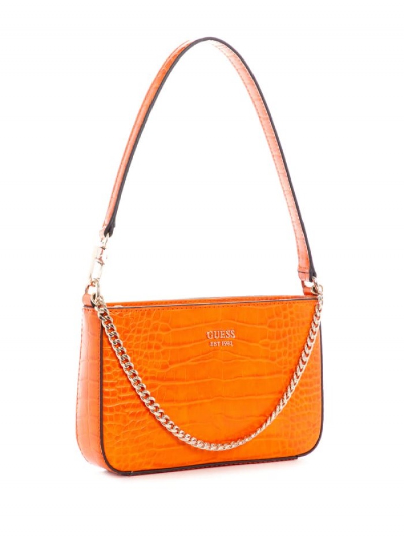 Guess Katey Kadın Omuz Çantası Turuncu | 37591EMNX