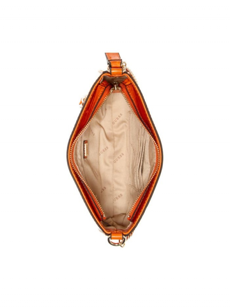 Guess Katey Kadın Omuz Çantası Turuncu | 37591EMNX