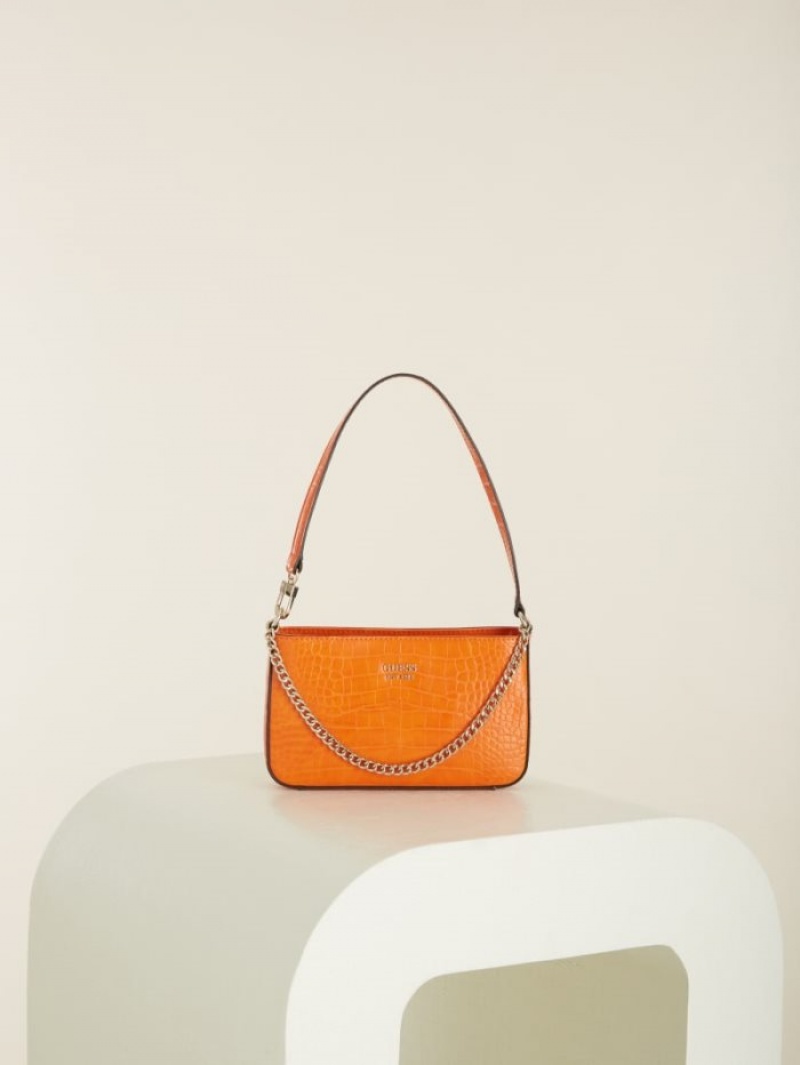 Guess Katey Kadın Omuz Çantası Turuncu | 37591EMNX