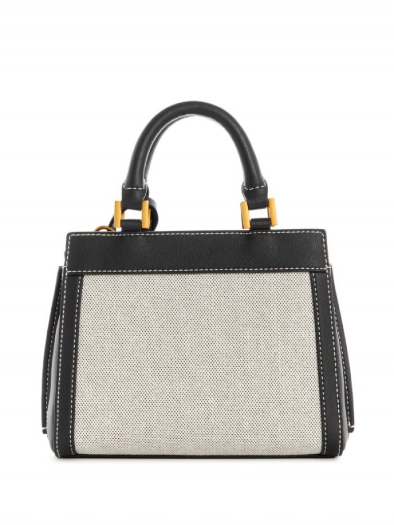 Guess Katey Kanvas Kadın Satchel Çanta Mavi | 80591BZGK