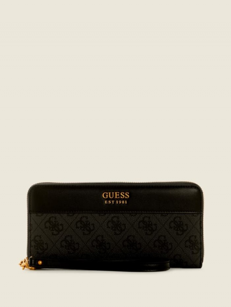 Guess Katey Zip-Around Kadın Cüzdan Açık Mavi | 34178EAMO