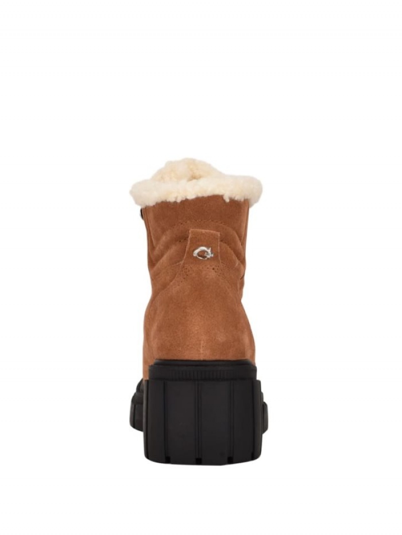 Guess Kiele Sherpa-Astar Hiker Kadın Bot Haki | 28940PFWK