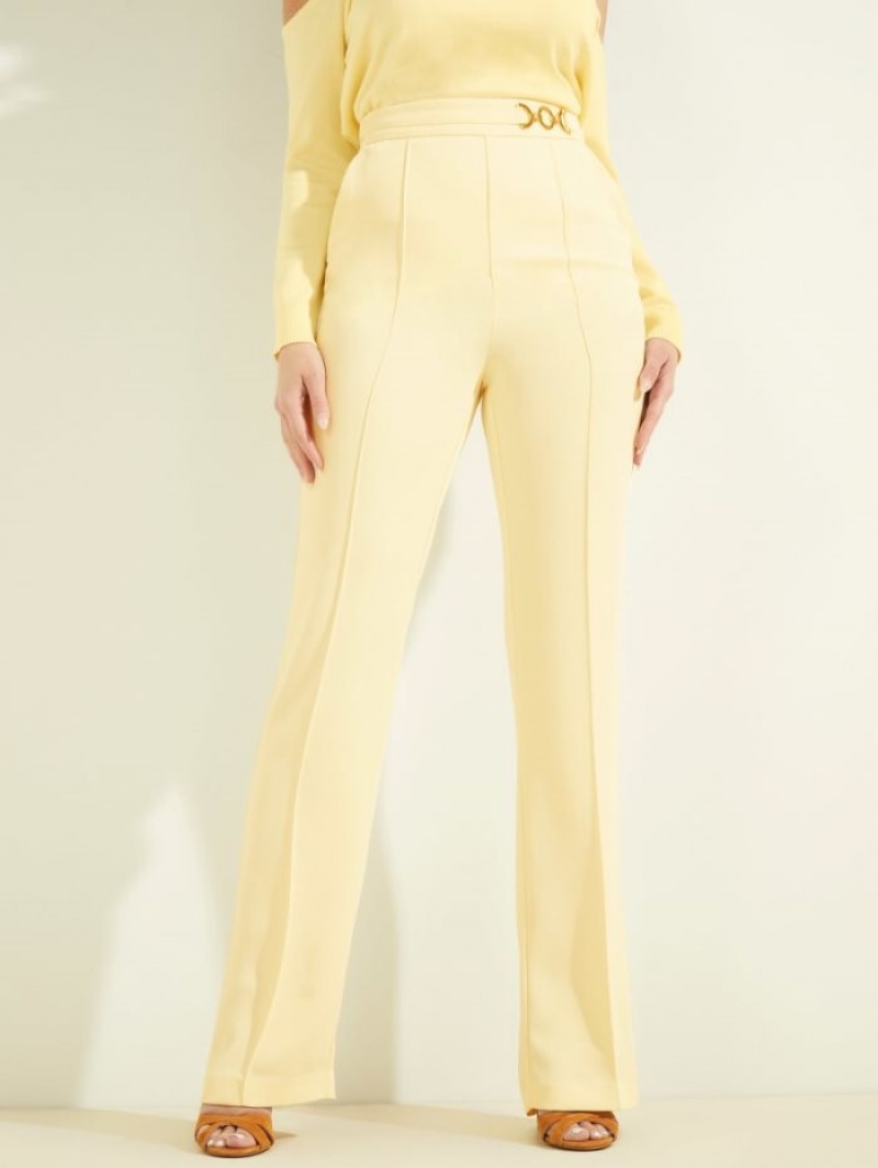 Guess Maryam Kadın Pantolon Sarı | 82367NACT