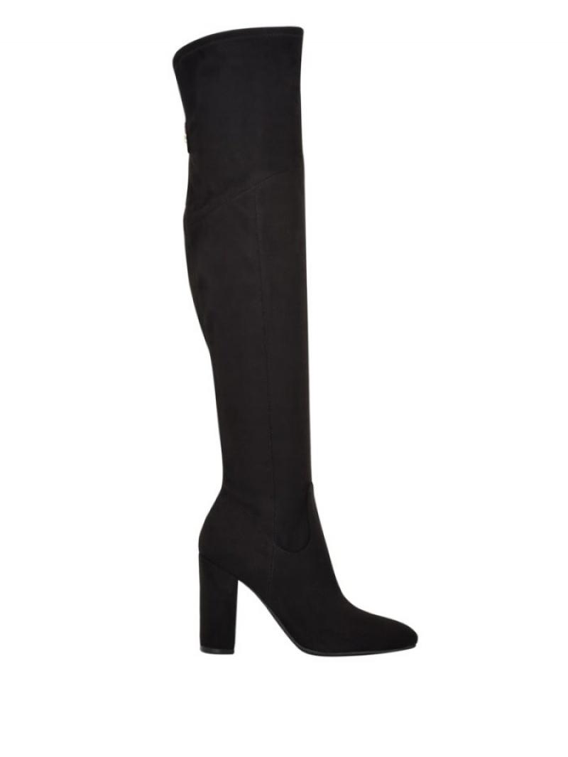 Guess Mireya Over-The-Knee Kadın Bot Siyah | 38710ENAZ