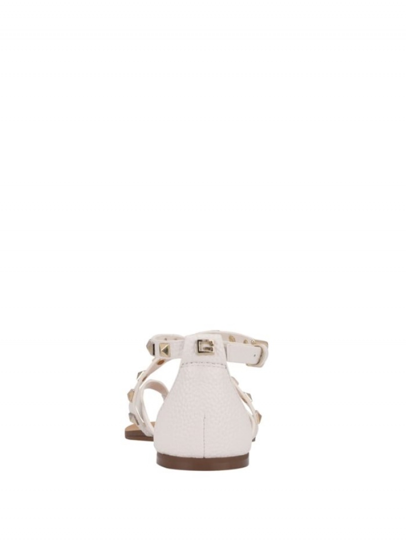 Guess Nizana Askısı Stud Kadın Sandalet Kahverengi | 59817HWDR