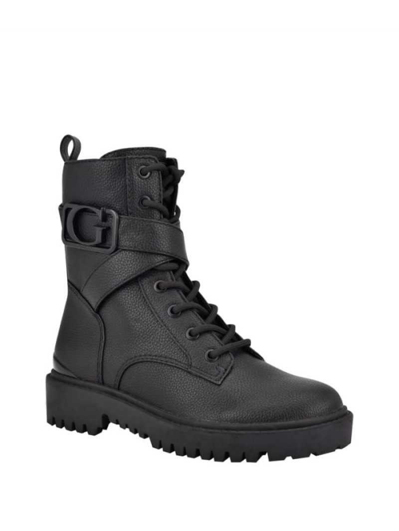 Guess Orana Combat Kadın Bot Siyah | 31809MOWR