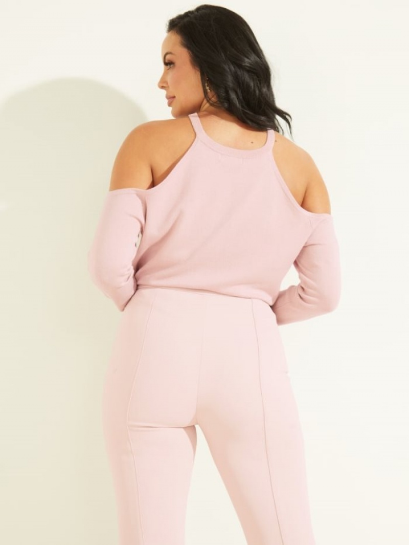 Guess Priya Cold-Shoulder Kadın Üstler Mor | 52730BFUD
