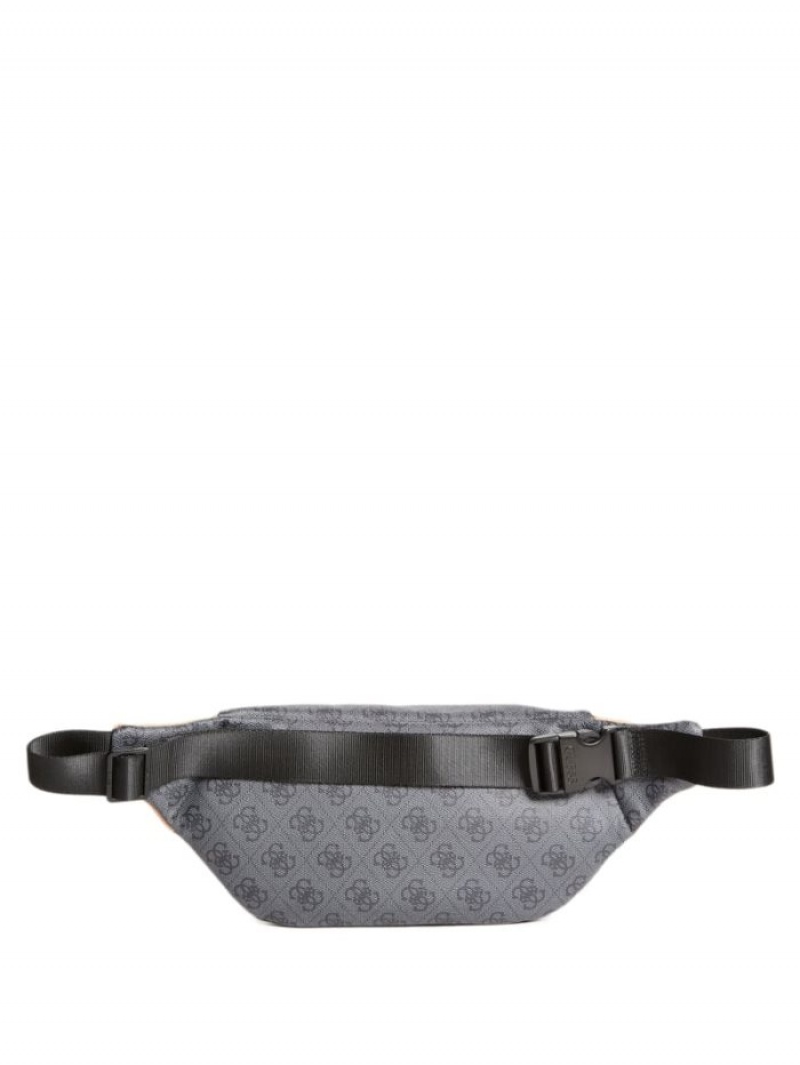 Guess Salameda Fanny Pack Erkek Çanta Siyah | 98756STMX