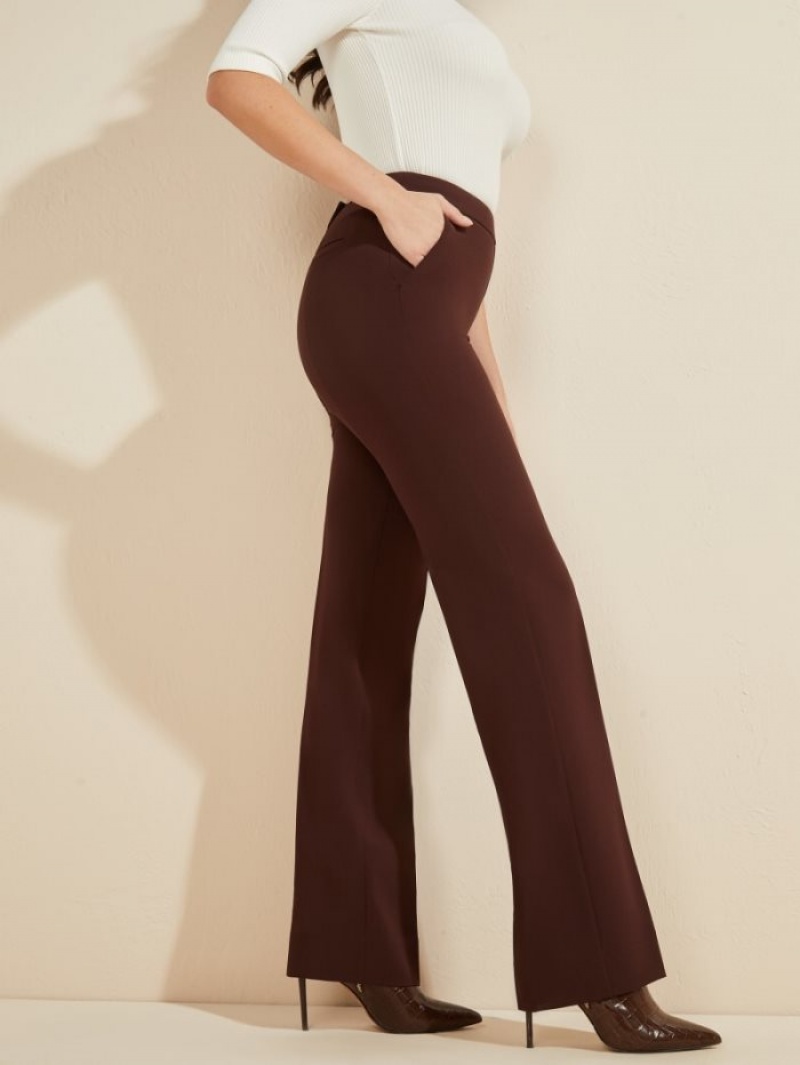 Guess Sally Kadın Pantolon Bordo | 45709QNDY