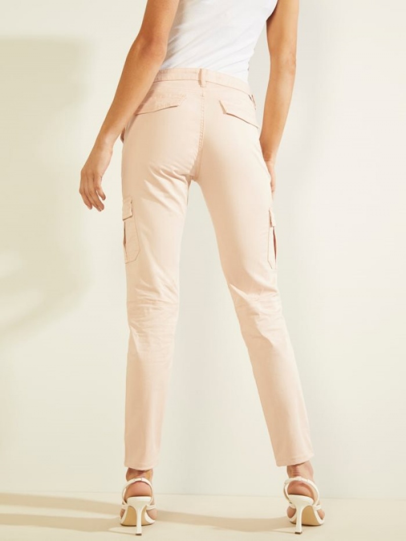 Guess Sexy Cargos Kadın Pantolon Pembe | 48751CGME