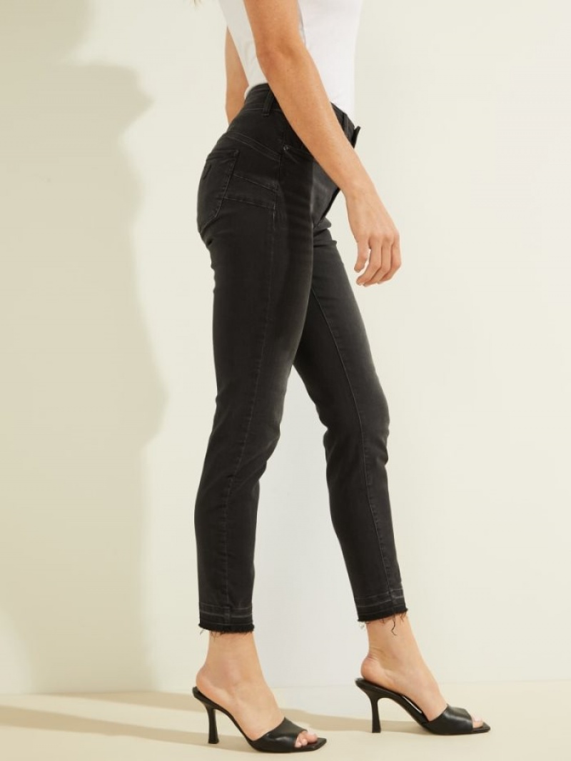 Guess Shape Up Sıska Kadın Pantolon Siyah | 43920DFML