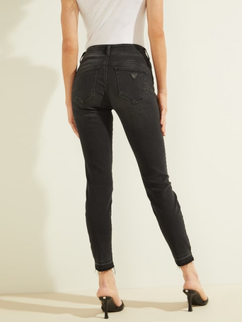 Guess Shape Up Sıska Kadın Pantolon Siyah | 43920DFML