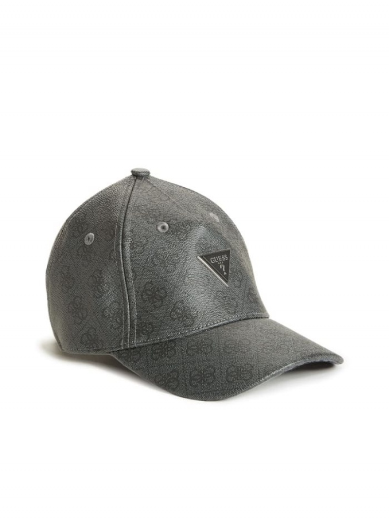 Guess Vezzola Baseball Erkek Şapkalar Siyah | 52410YRBF