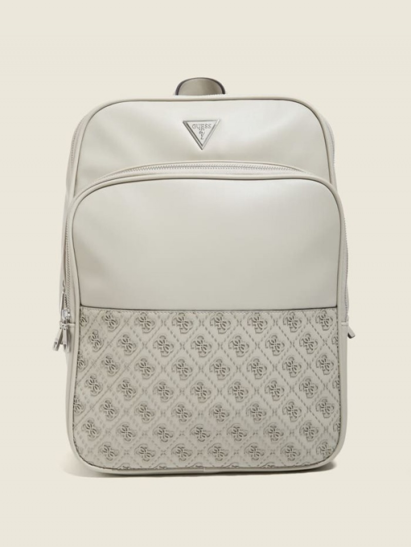 Guess Vezzola Special Squared Kadın Sırt Çantaları Bej Rengi | 54936AQBV