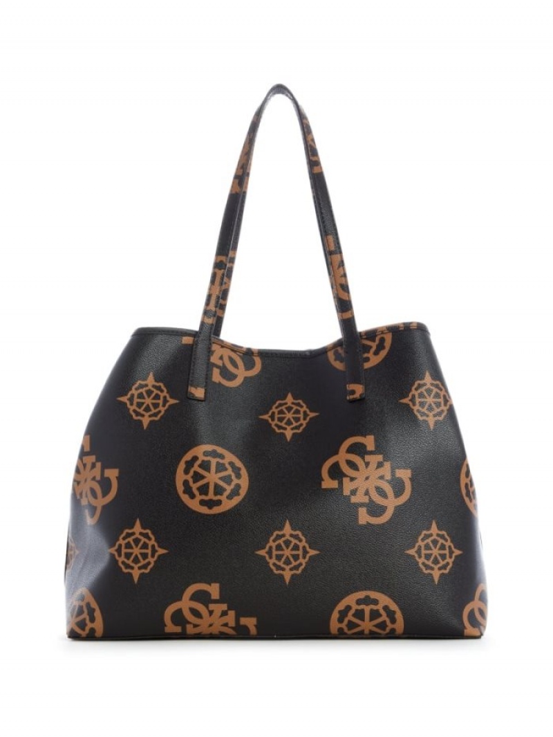 Guess Vikky Logo Large Kadın Tote Çanta Renkli | 29140IUBX